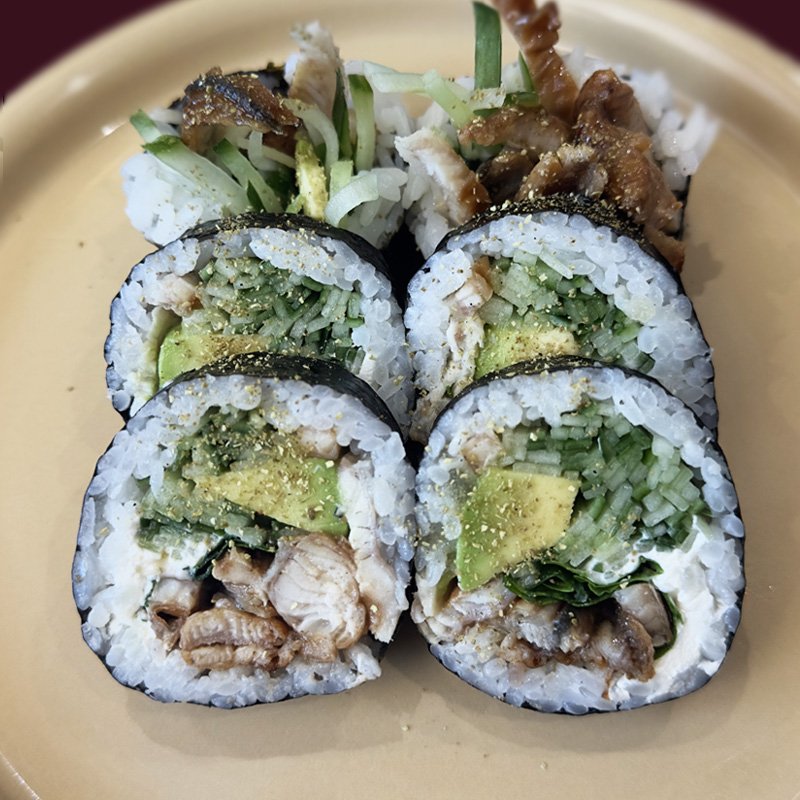 Futomaki: grillowany węgorz