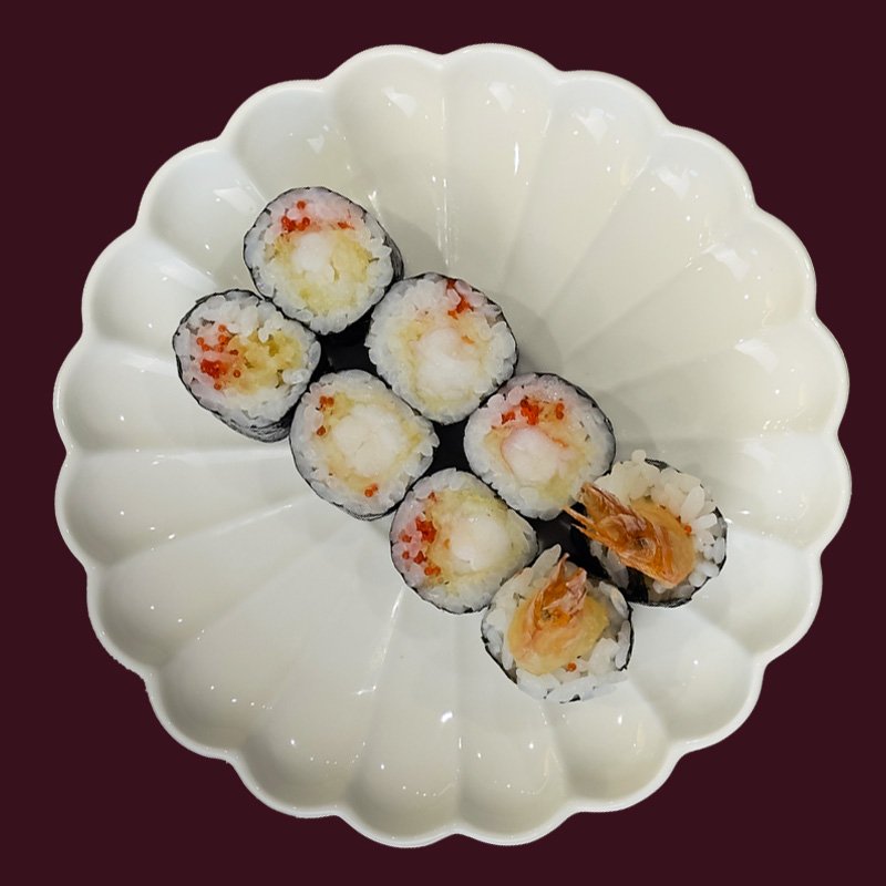 Hosomaki: krewetka w tempurze