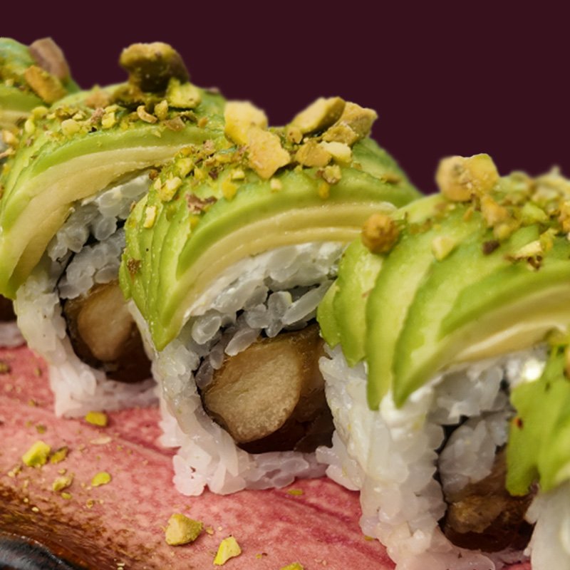 Uramaki special: midori roll