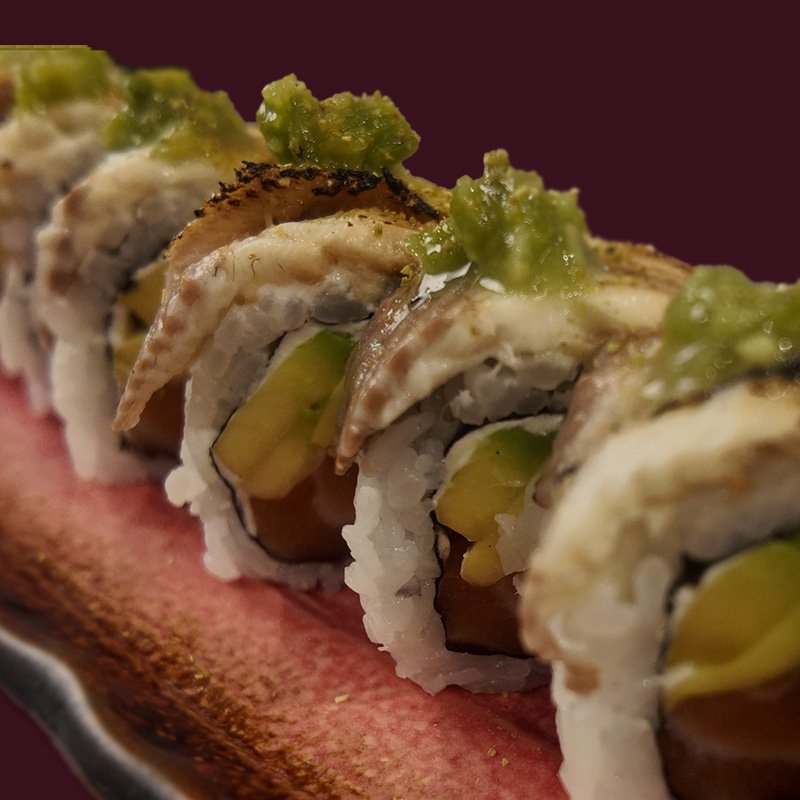Uramaki special: unagi roll